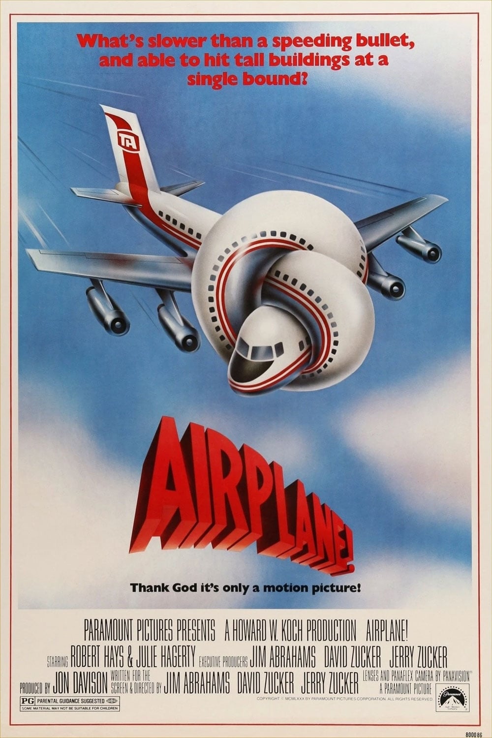 ดูหนังออนไลน์ Airplane! 1980 บินเลอะมั่วแหลก