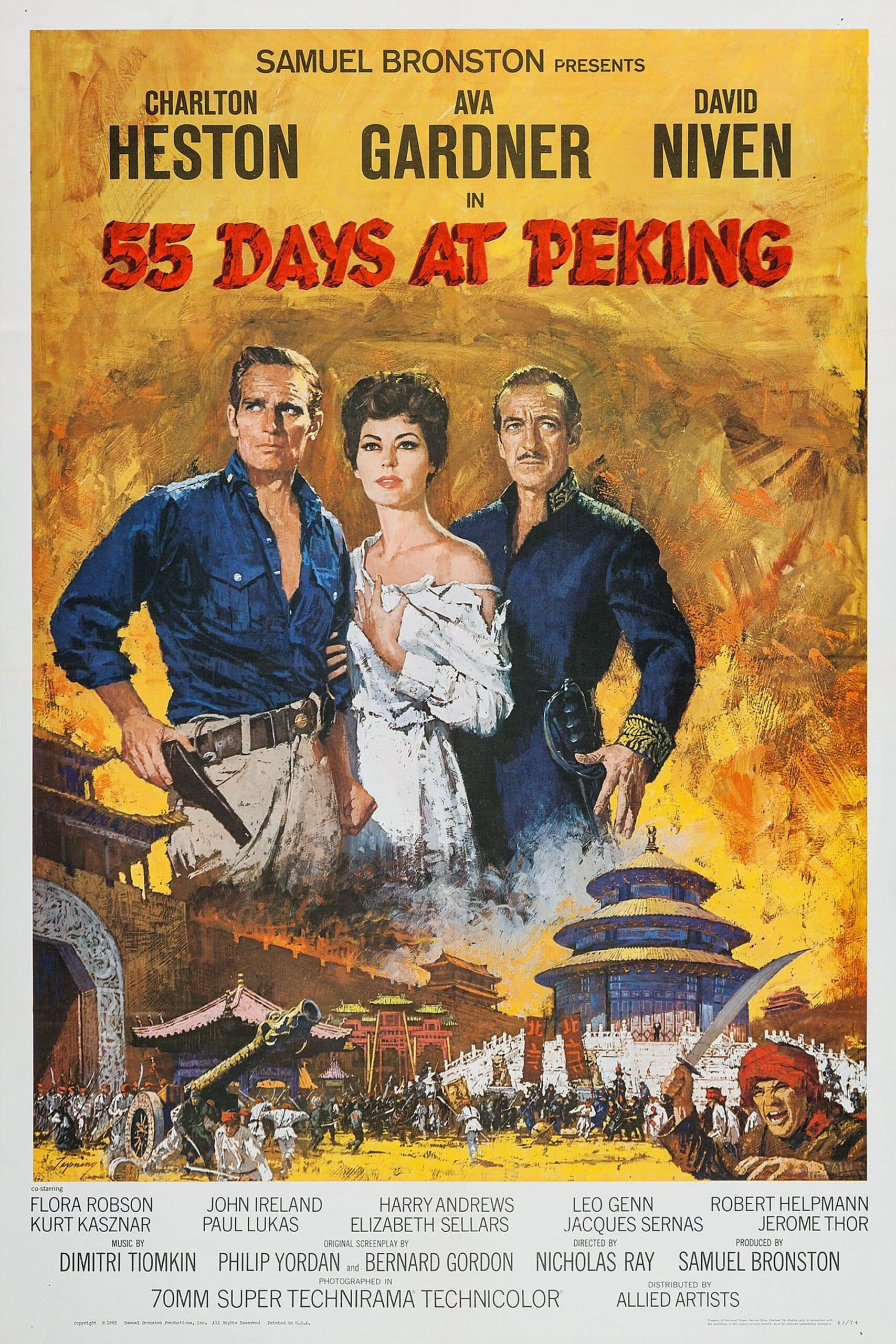 ดูหนังออนไลน์ 55 Days at Peking 55 1963 วัน ใน ปักกิ่ง
