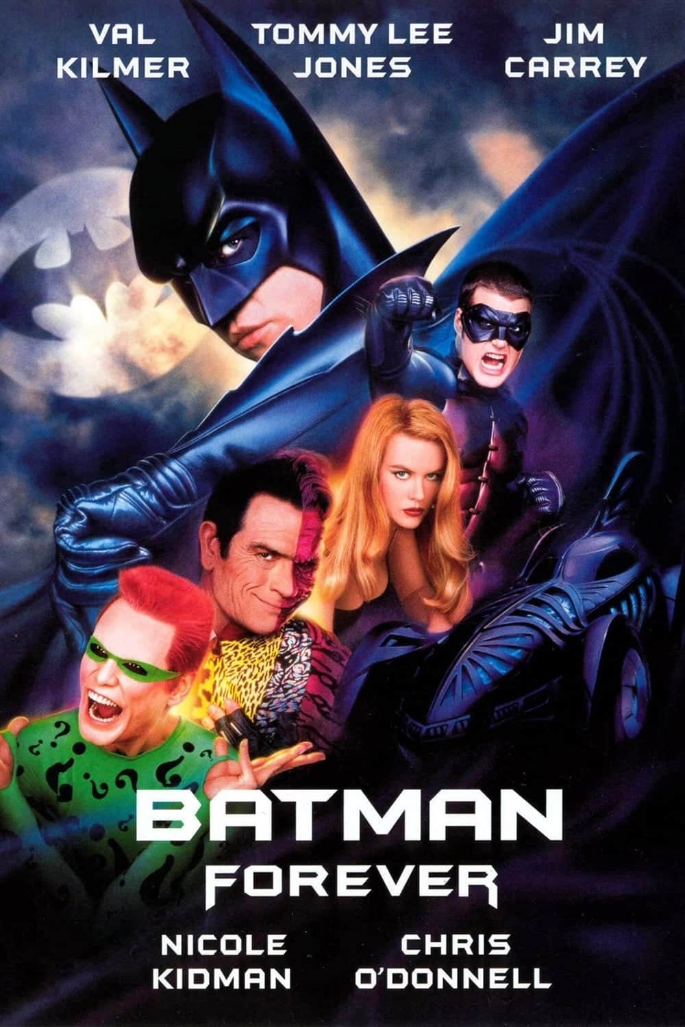 ดูหนังออนไลน์ฟรี Batman Forever 1995