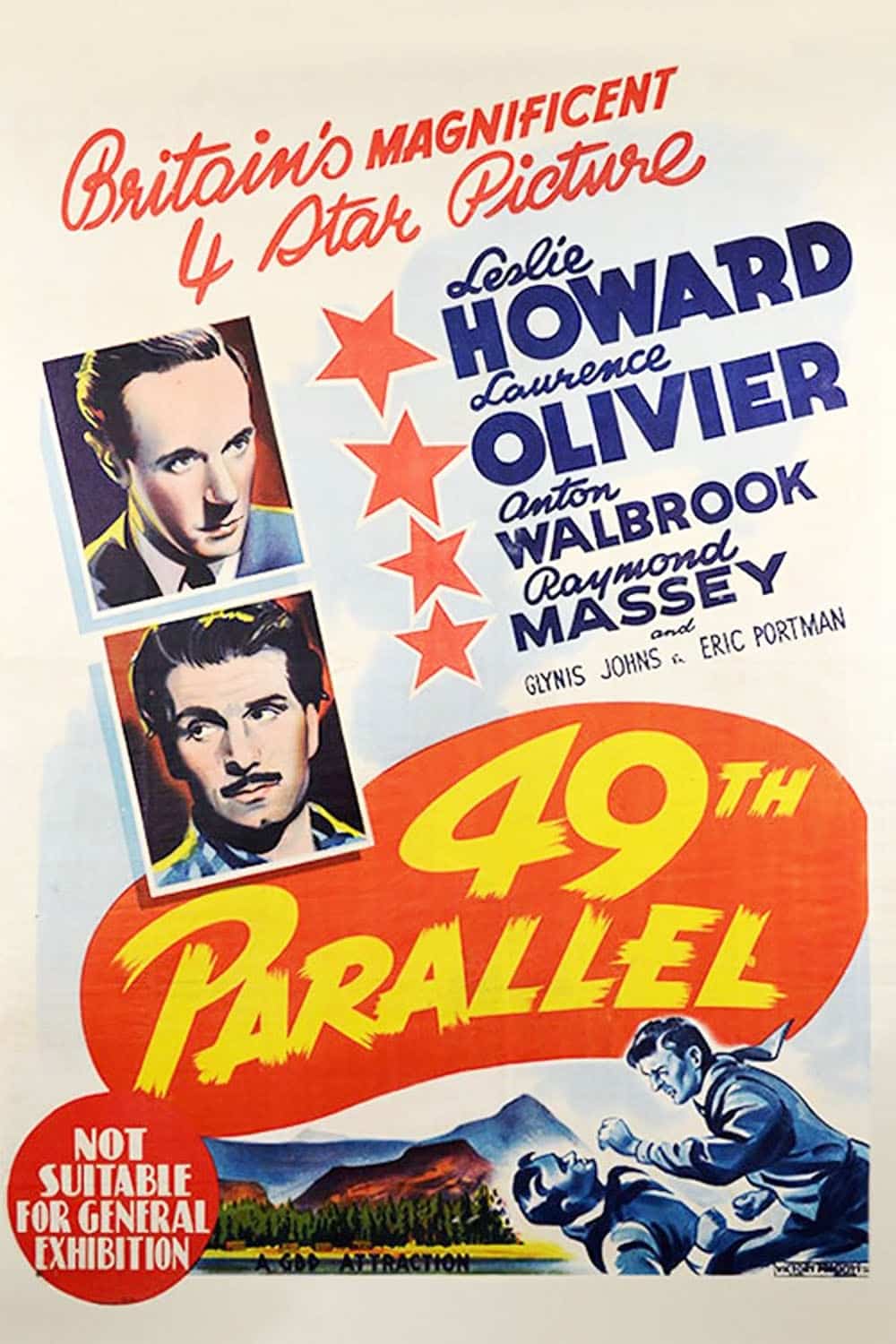 ดูหนังออนไลน์ฟรี 49th Parallel 1941 ฝ่านรกสมรภูมิเดือด