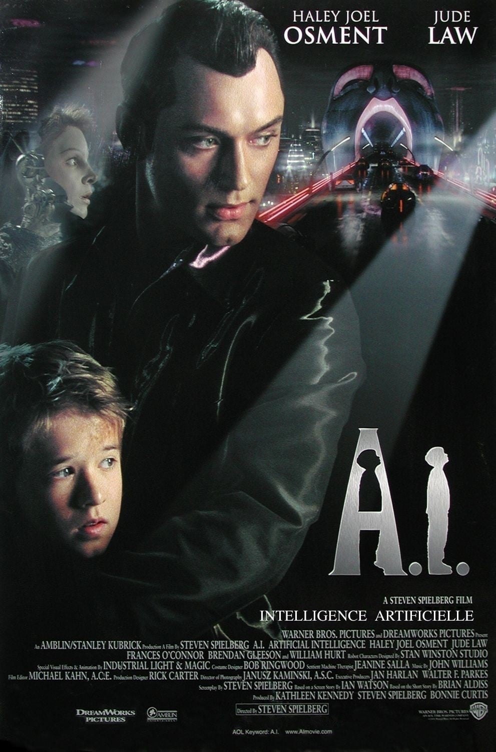 ดูหนังออนไลน์ฟรี A.I. Artificial Intelligence 2001 จักรกลอัจฉริยะ