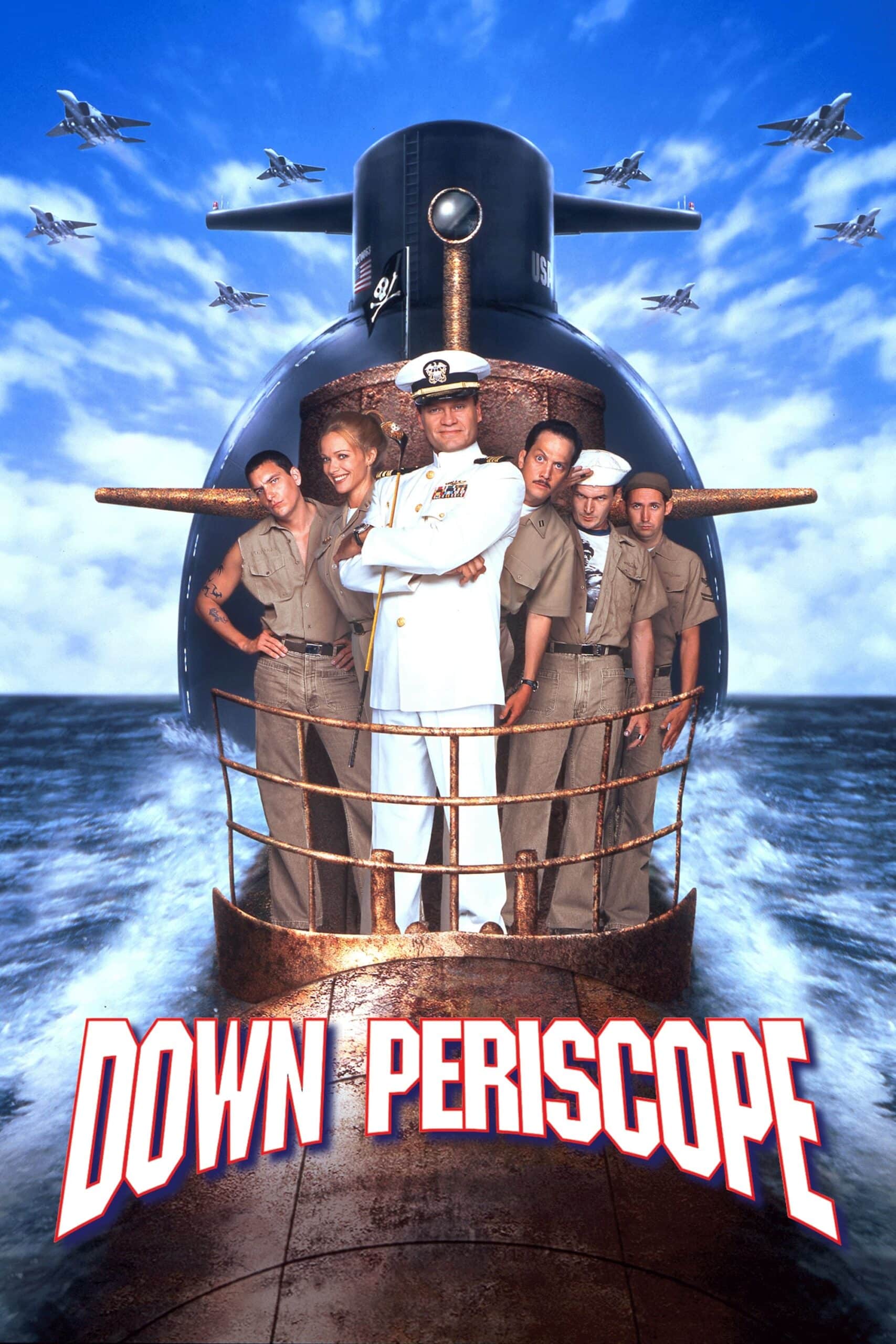 ดูหนังออนไลน์ Down Periscope 1996 นาวีดำเลอะ