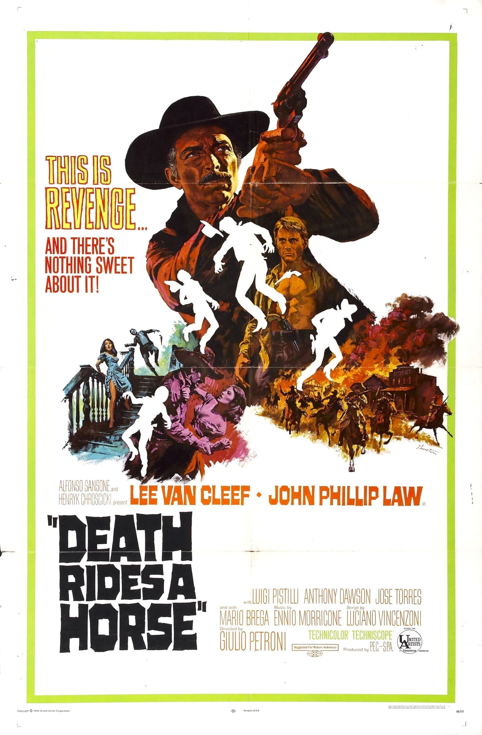 ดูหนังออนไลน์ Death Rides a Horse 1967 เสือเฒ่า สิงห์หนุ่ม