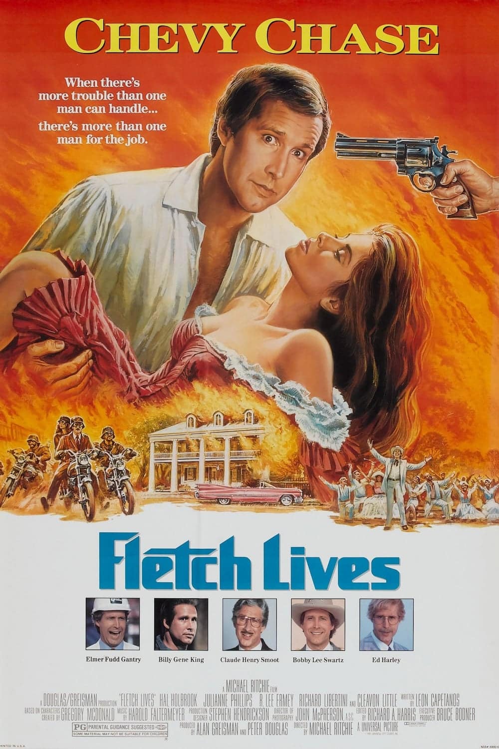 ดูหนังออนไลน์ฟรี Fletch Lives 1989