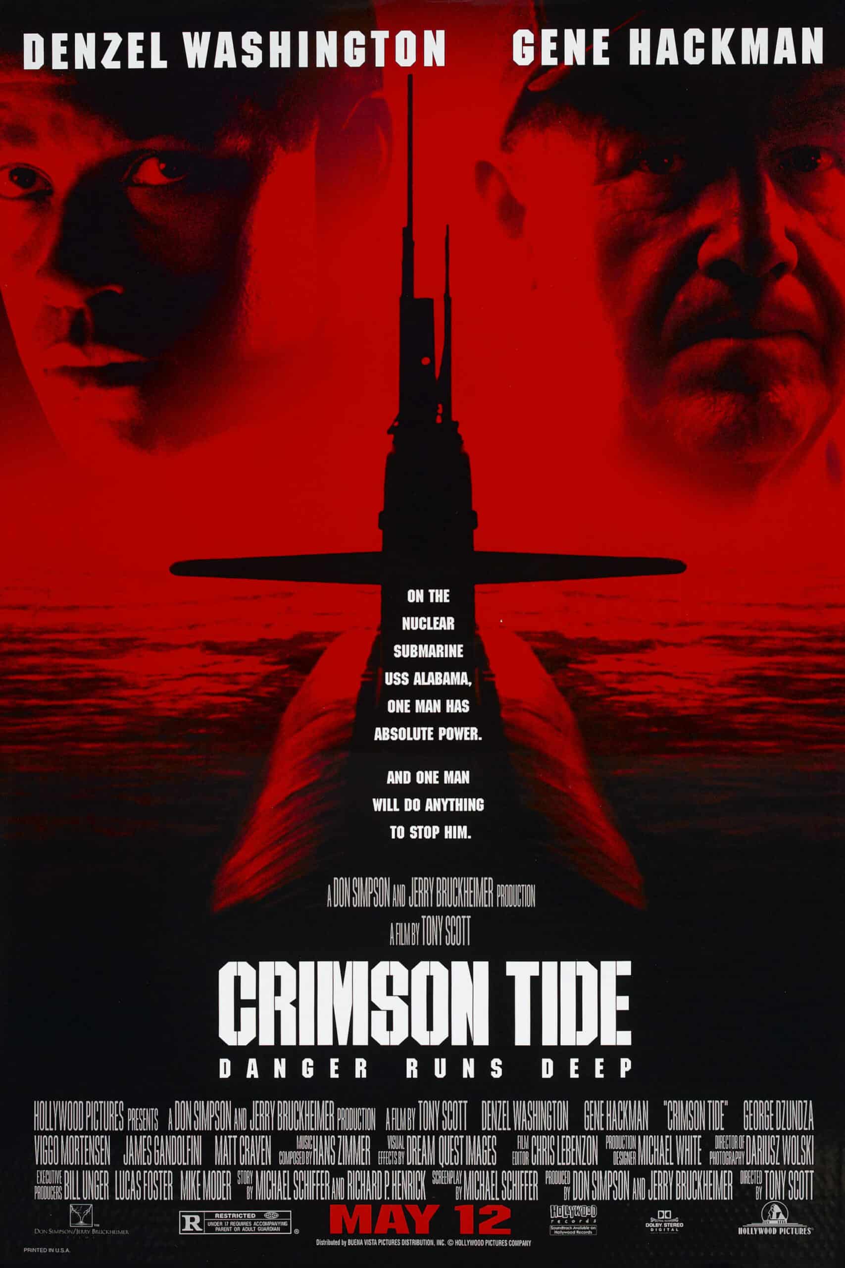 ดูหนังออนไลน์ Crimson Tide 1995 ลึกทมิฬ